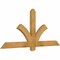 Ekena Millwork Redmond Rough Sawn Timber Gable Bracket, Western Red Cedar, 60"W x 27"H x 2"D x 4"F, 11/12 Pitch GBW060X27X0204RED00RWR - alternate 3
